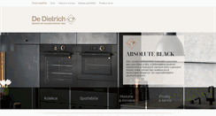 Desktop Screenshot of de-dietrich.cz